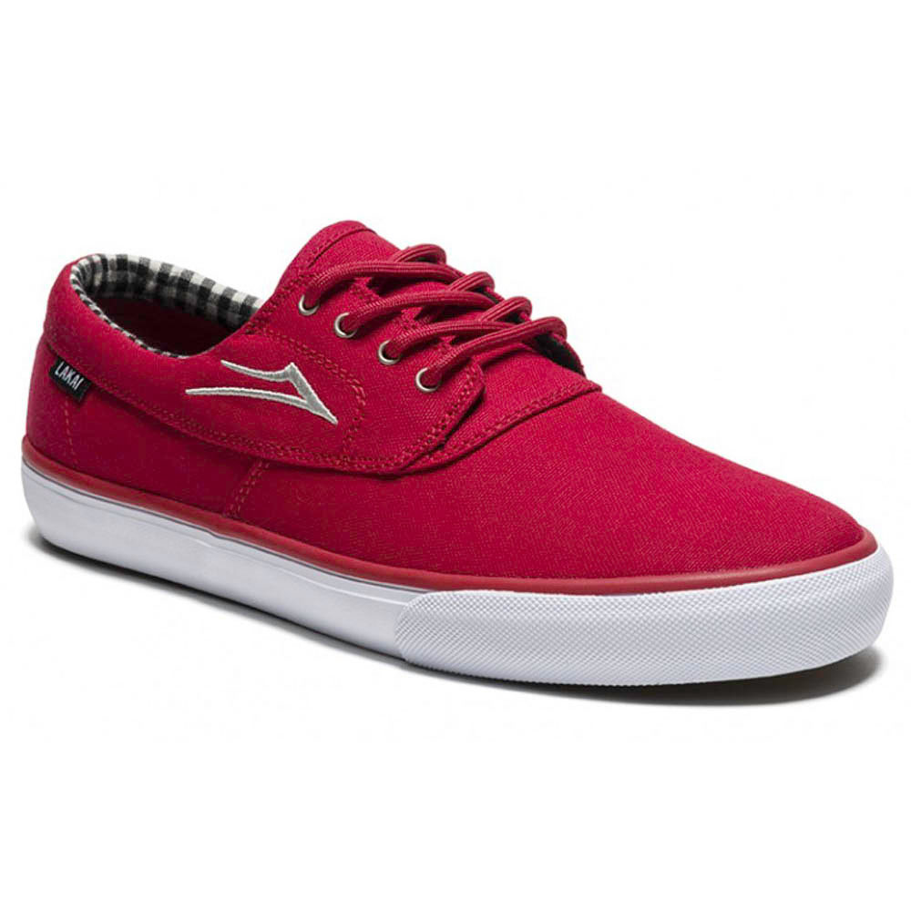 Lakai Camby Red White Canvas Men's Shoes