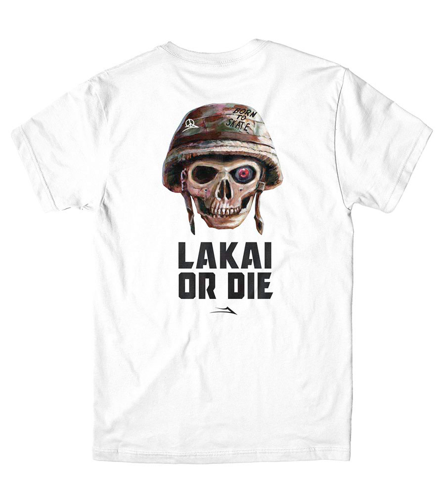 Lakai Full Metal White Men's T-Shirt