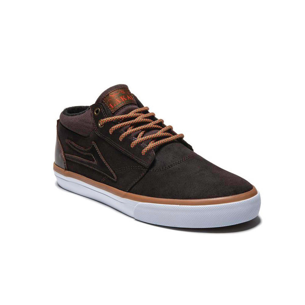 Lakai Griffin Mid Weather Treated Coffee Oiled Suede Men's Shoes