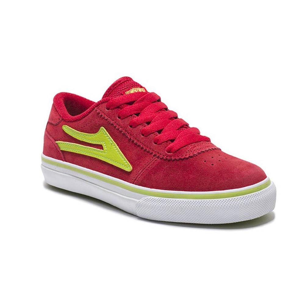 Lakai Manchester Red/Lime Shoes