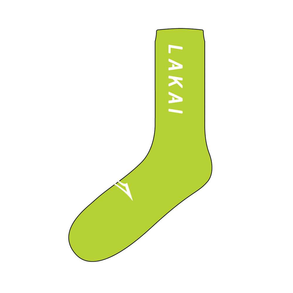 Lakai Simple Crew Sock Grass Green Κάλτσες