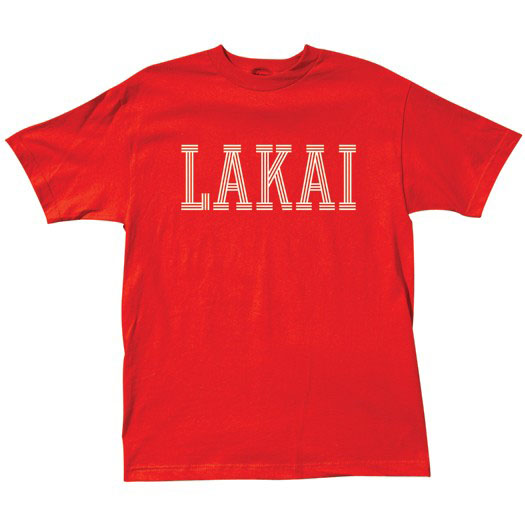 Lakai Sunny Men's T-Shirt Red