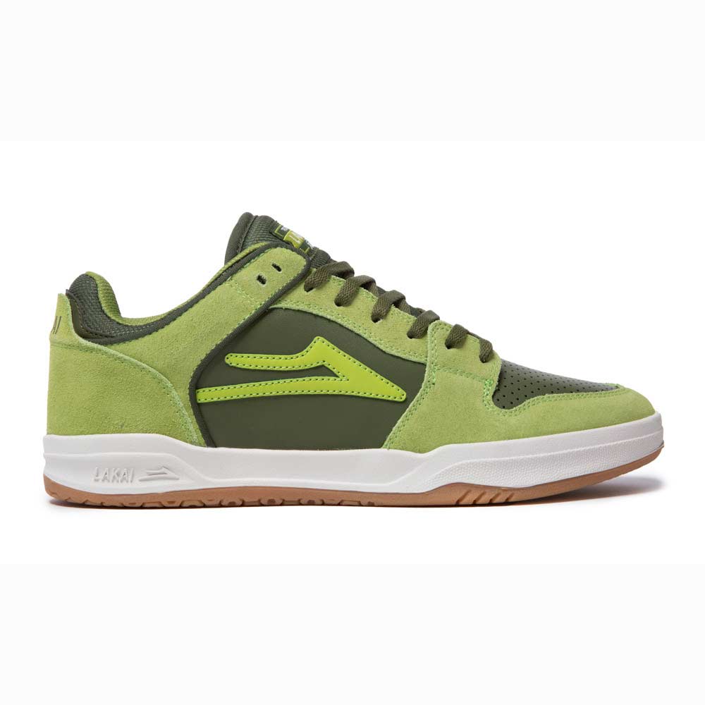 Lakai Telford Low Green Green Suede Men's Shoes