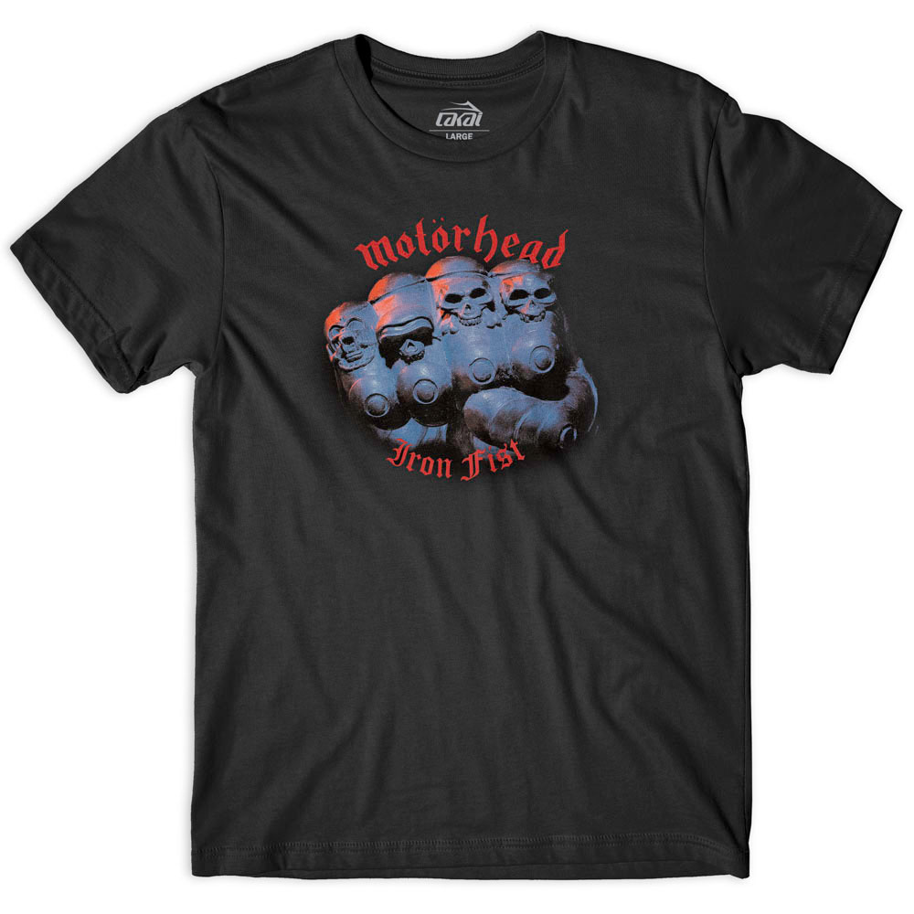 Lakai X Motorhead Iron Fist Black Men's T-Shirt