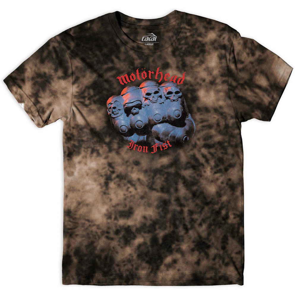 Lakai X Motorhead Iron Fist Bleached Black Ανδρικό T-Shirt
