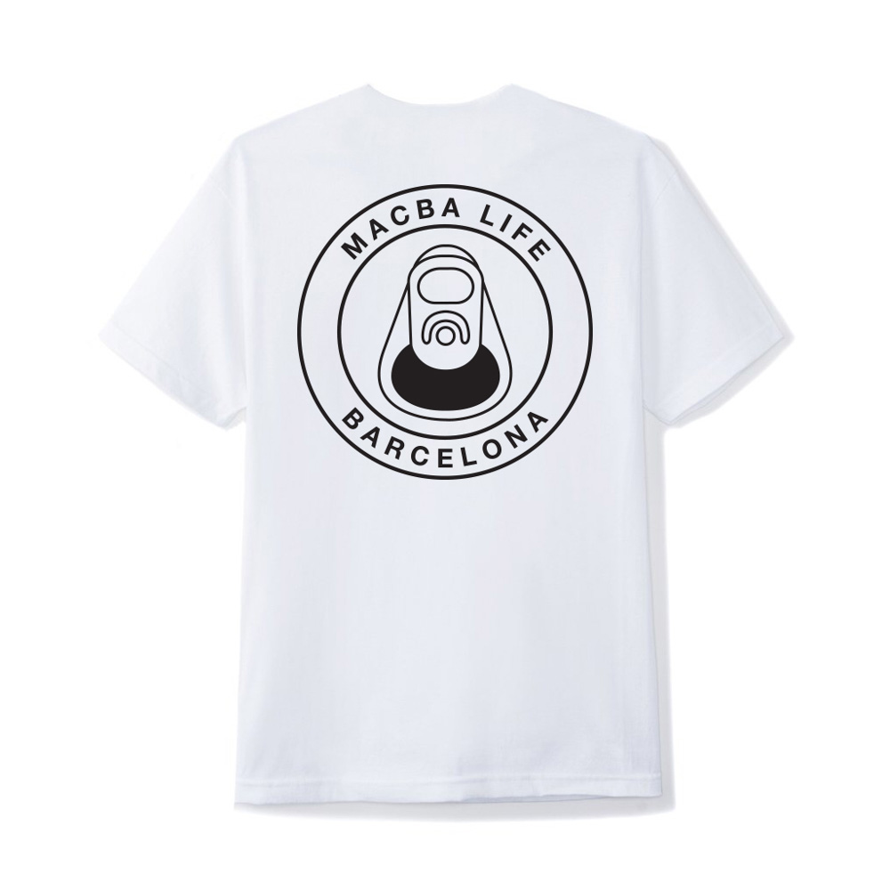 Macba Life OG Logo White Men's T-Shirt