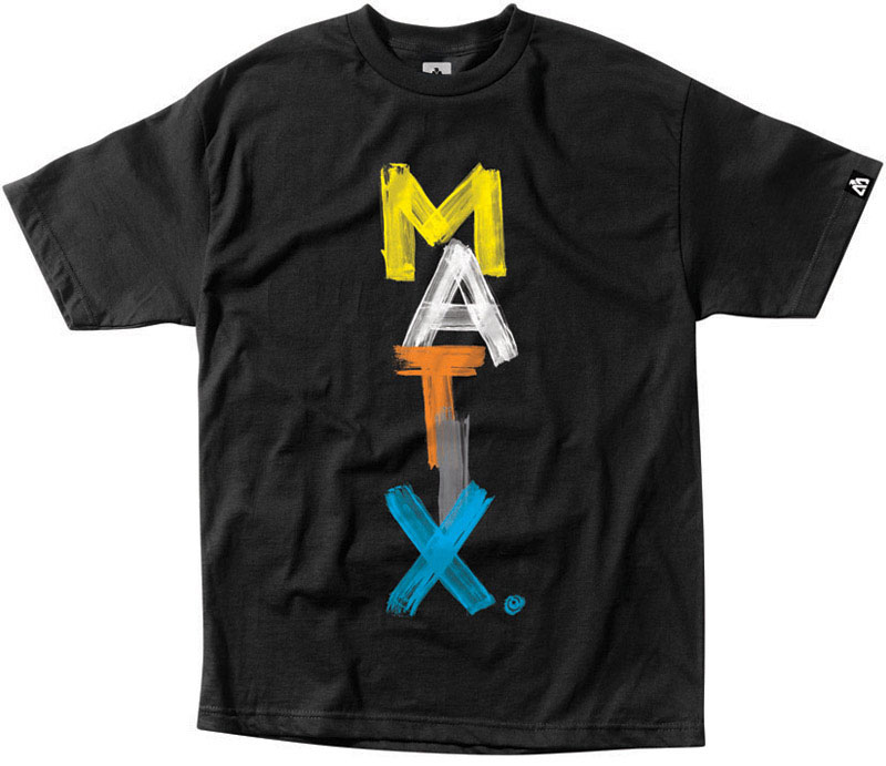 Matix Aaron Black Ανδρικό T-Shirt