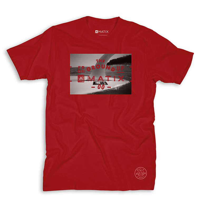 Matix Jj Single Fin Red Men's T-Shirt