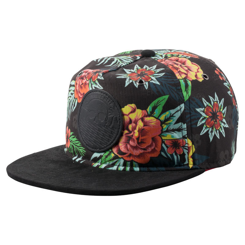 Neff Astro Floral Snapback Black Hat