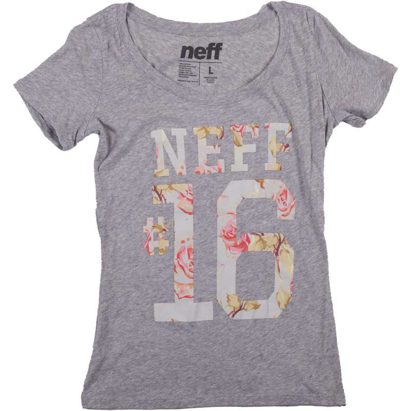 Neff Devin Scoop Neck Athletic Heather Women's T-Shirt