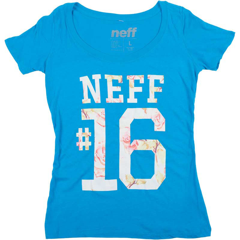 Neff Devin Scoop Royal Blue Women's T-Shirt