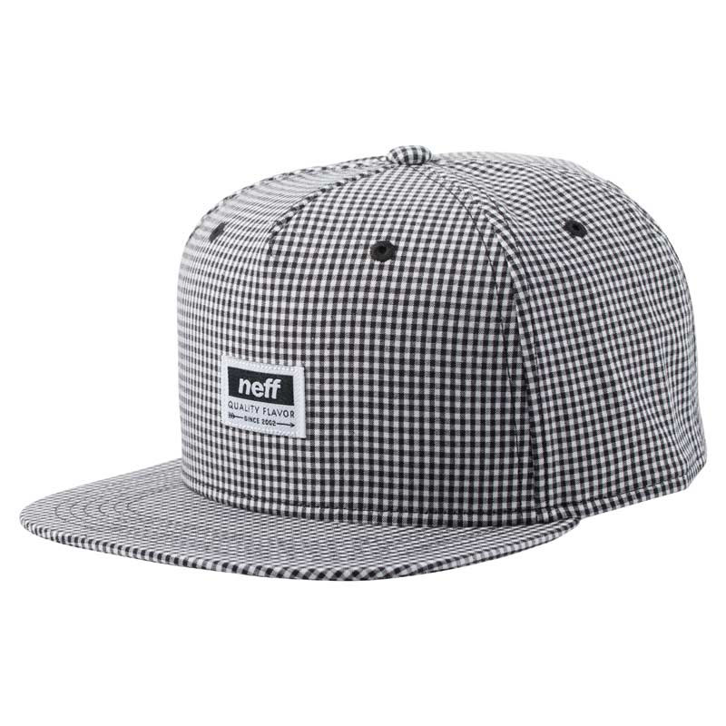 Neff Gingham Snapback Black Καπέλο
