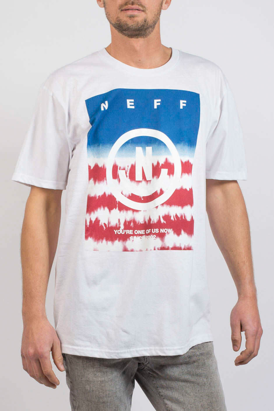 Neff Maitland White Men's T-Shirt