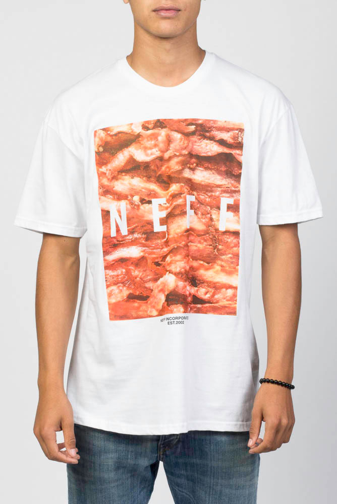 Neff Quad White Ανδρικό T-Shirt