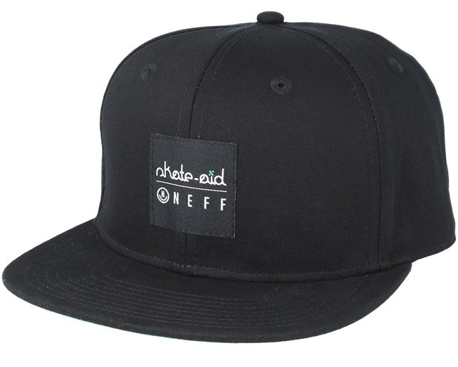 Neff Skate Aid Daily America Black Hat