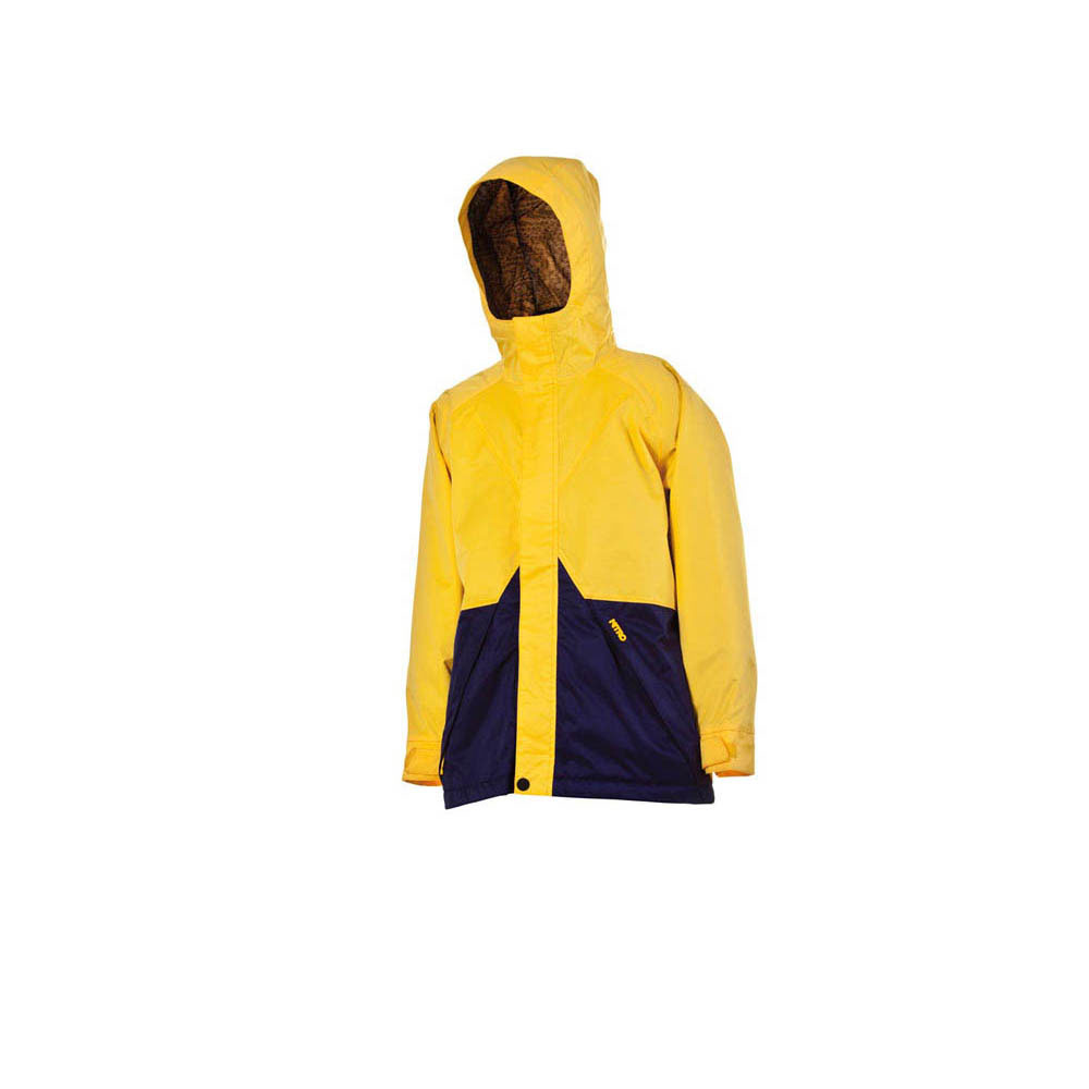 Nitro Abstract Yellow-Ink Youth Snow Jacket