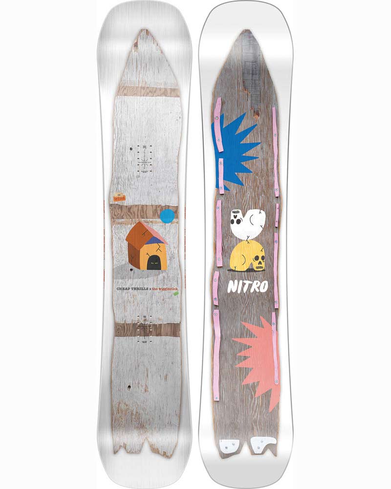 Nitro Cheap Thrills Wide Men's Snowboard