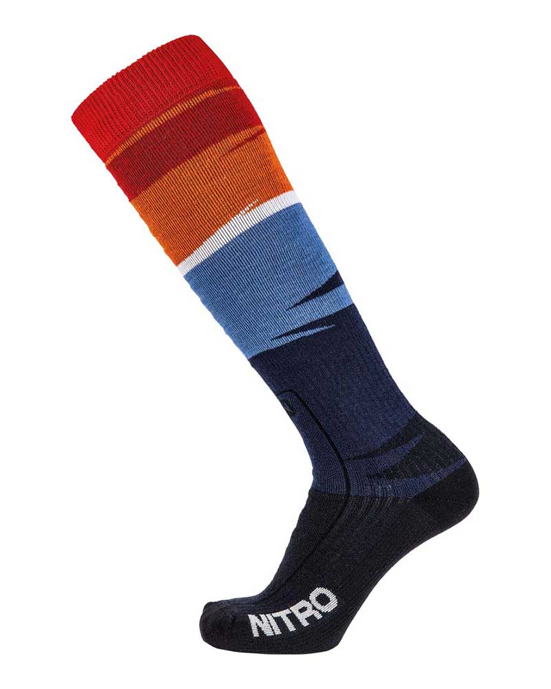 Nitro Cloud 5 Rainbow Snow Socks