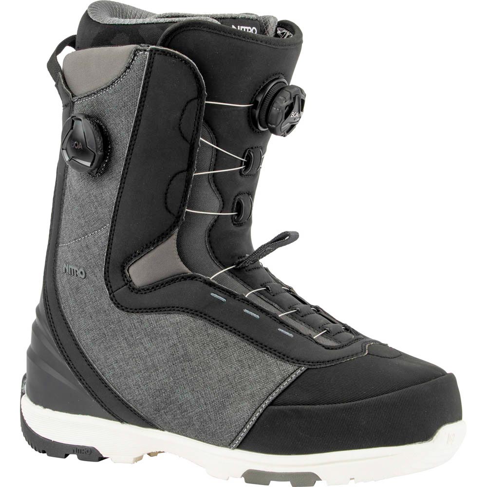 Nitro Club Boa Dual Black Men's Snowboard Boots