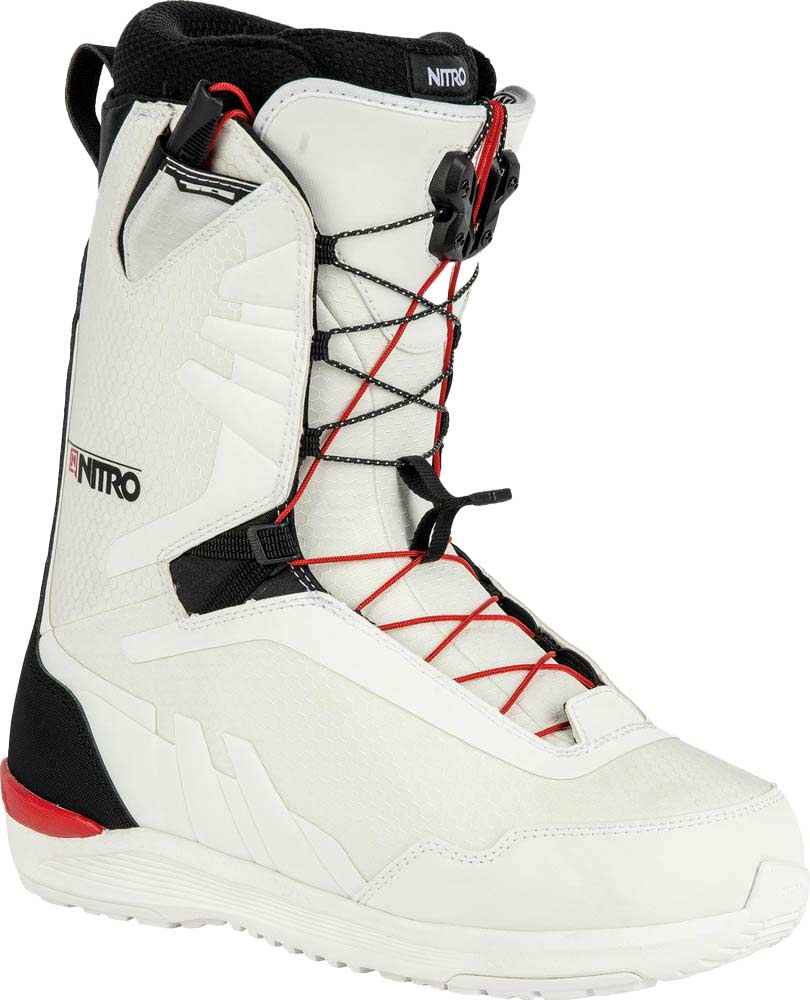 Nitro Discover TLS White Black Men's Snowboard Boots
