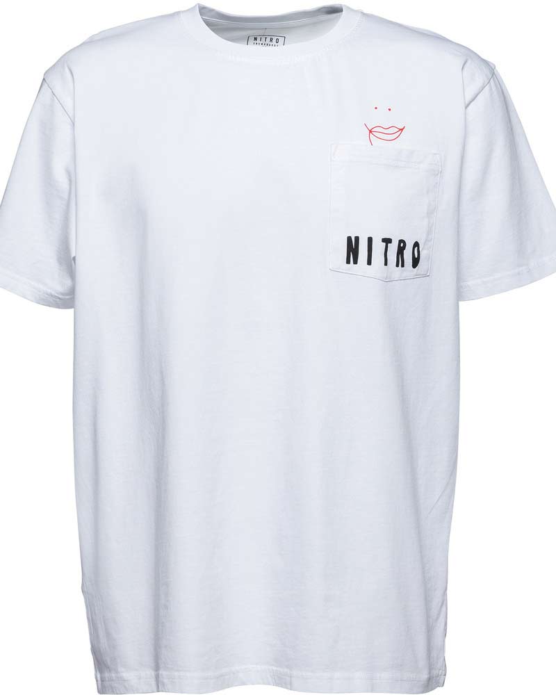 Nitro FFFxT1Tee White Ανδρικό T-Shirt