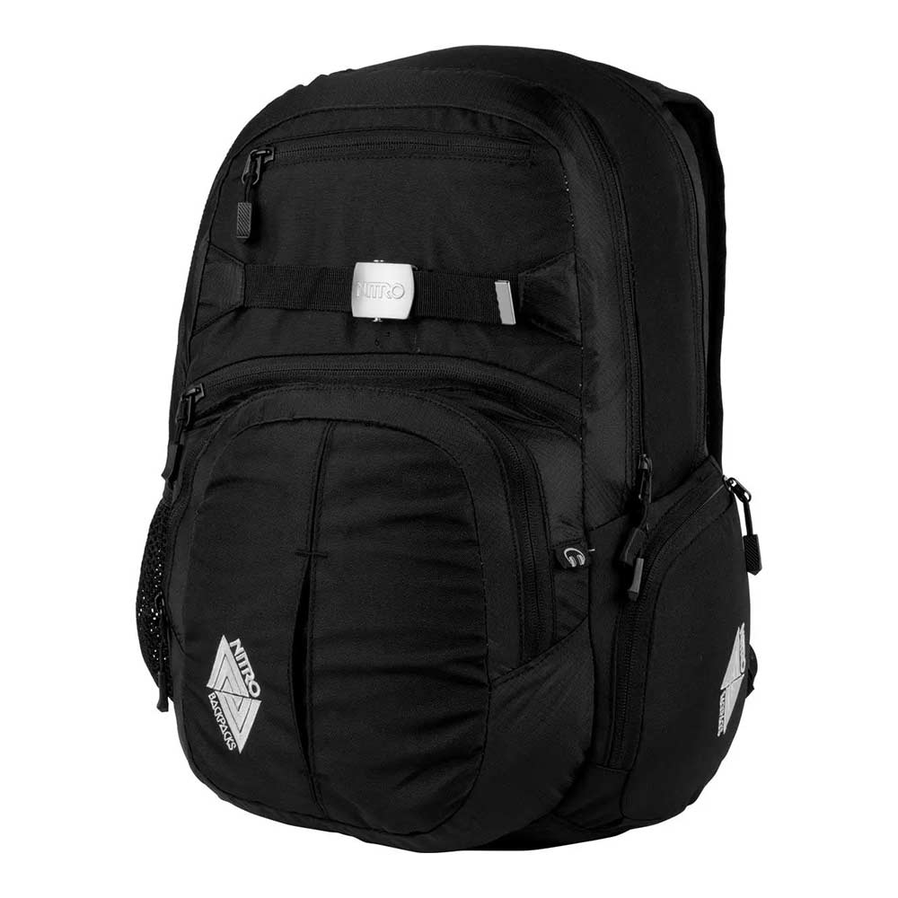 Nitro Hero 37L True Black Backpack