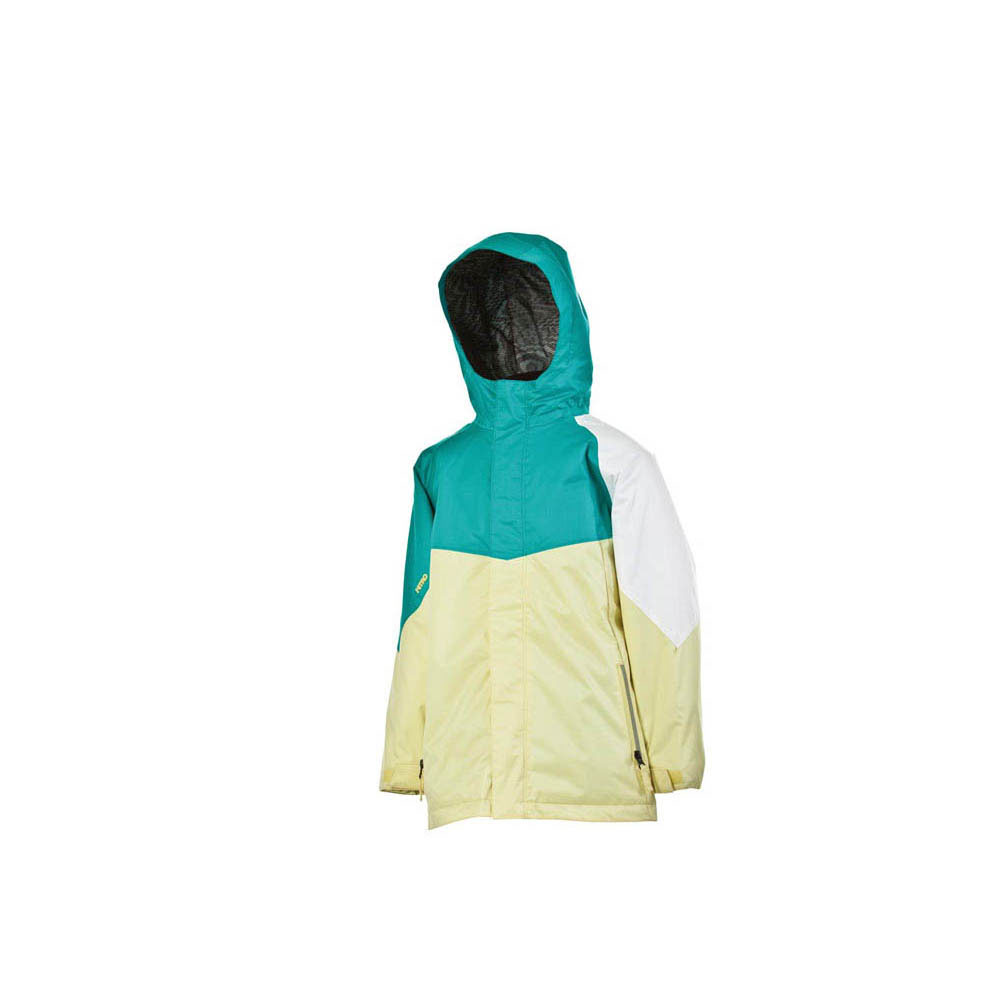 Nitro Limelight Lemon-Turquoise-White Youth Snow Jacket