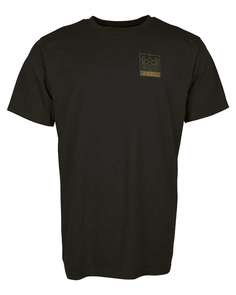 Nitro Split Board Club Black Men's T-Shirt