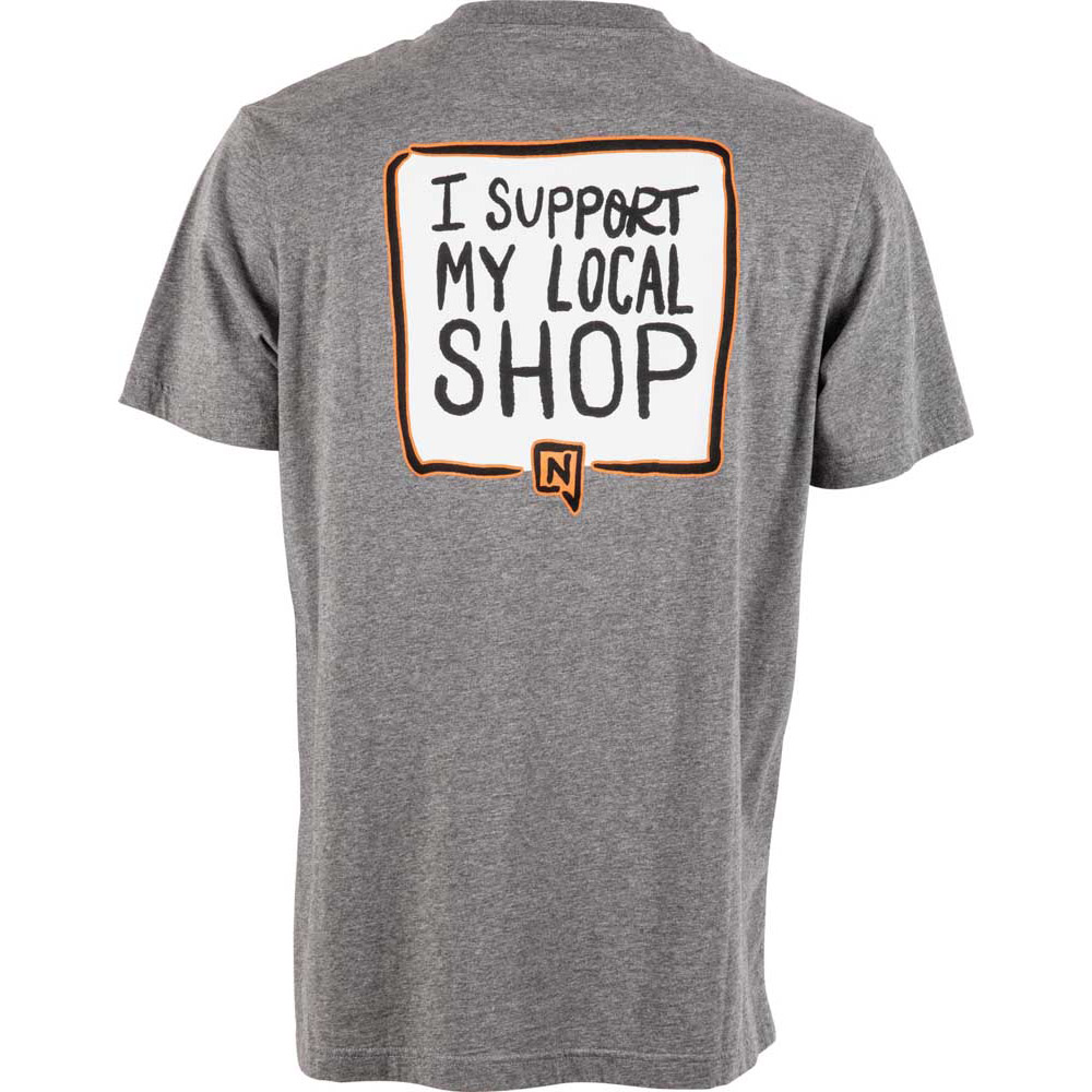 Nitro Support Local Dark Heather Grey Men's T-Shirt
