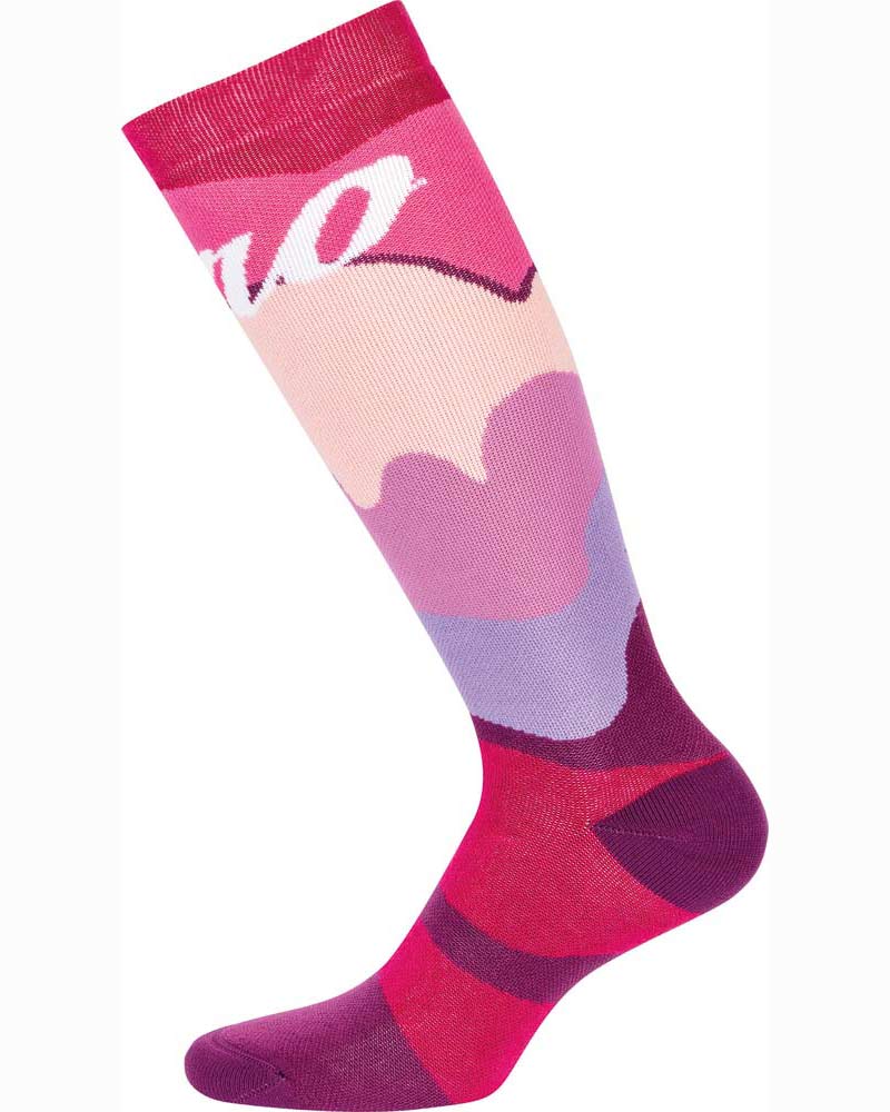 Nitro Youth'S Girl Wine - Blue - Pink Kids Snow Socks