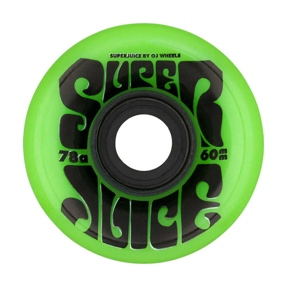 Oj Super Juice Bright Green 78A 60mm Ρόδες Skateboard