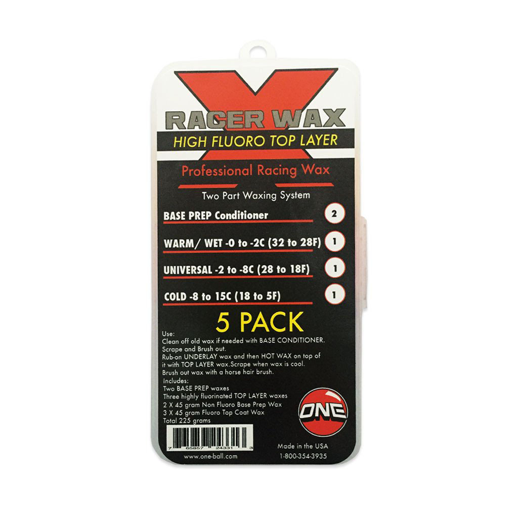 Oneball Racer-X 5 Pack Snow Wax