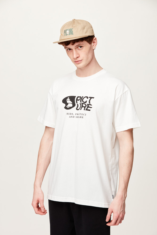Picture Bsmnt Refla White Ανδρικό T-Shirt