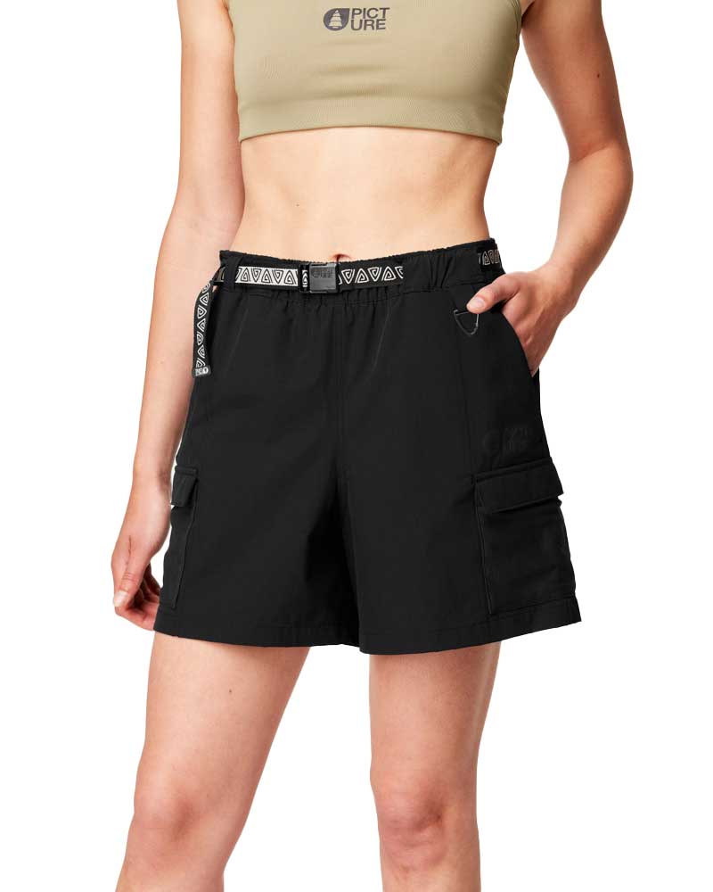 Picture Camba Stretch Black Women's Hiking Shorts