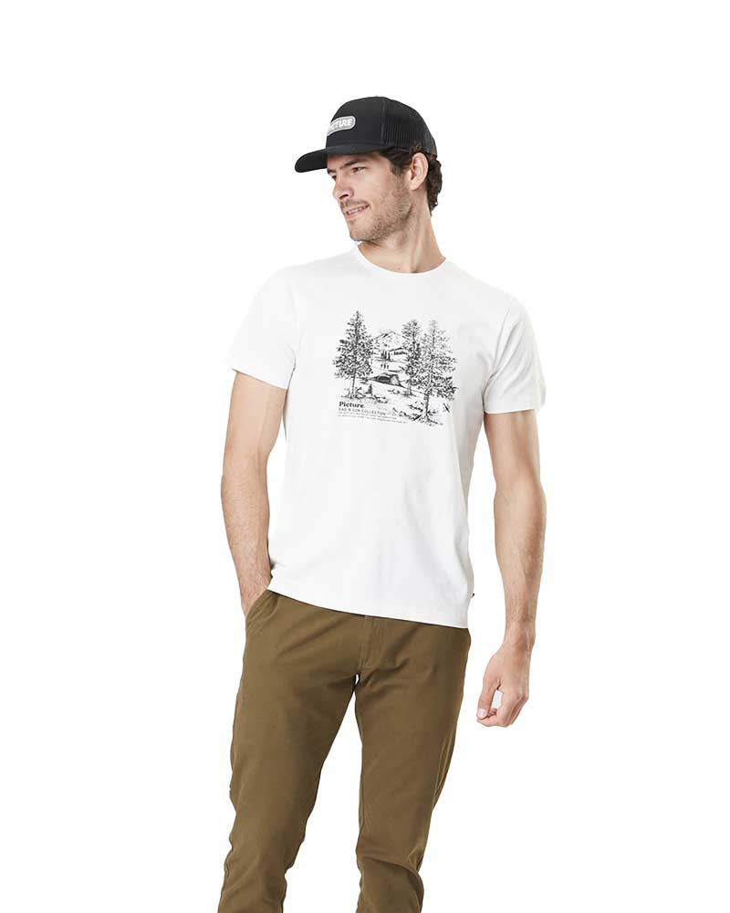 Picture D&S Wootent Tee Natural White Men's T-Shirt
