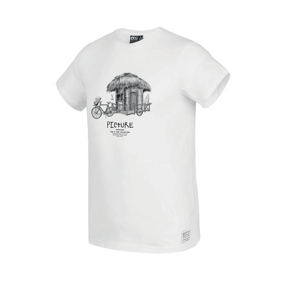 Picture Dad&Son Bike White Ανδρικό T-Shirt