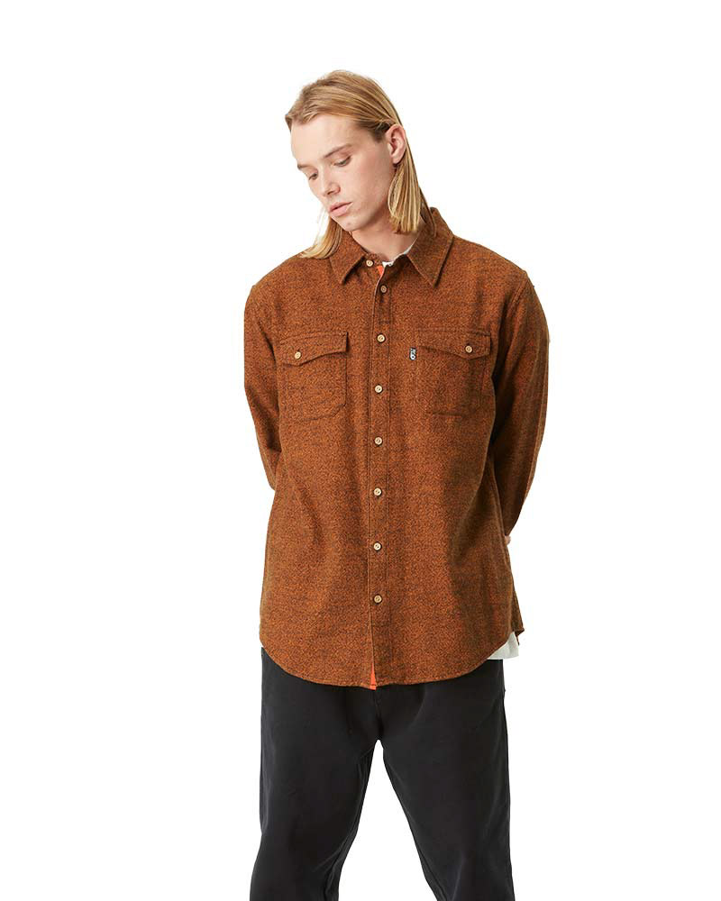 Picture Lewell Shirt Red Clay Men's Shirt