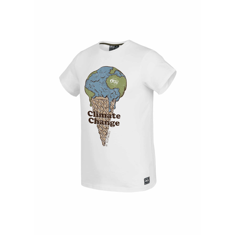 Picture Melted White Ανδρικό T-Shirt