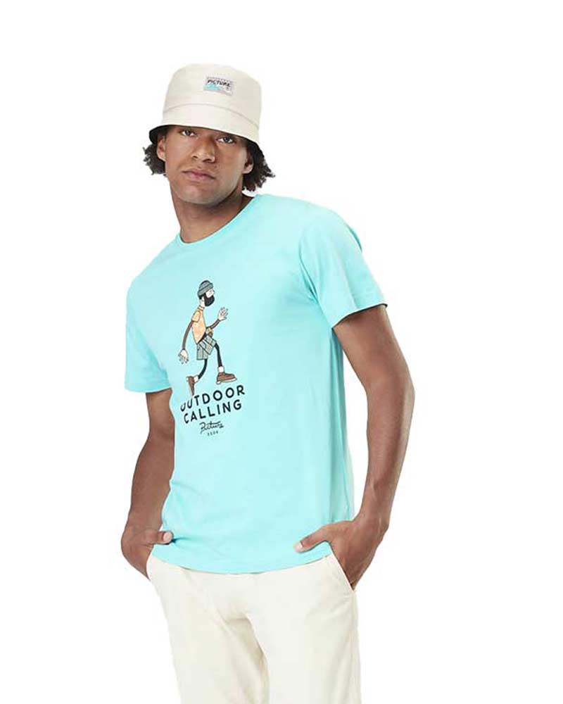 Picture Murray Tee Blue Turquoise Men's T-Shirt