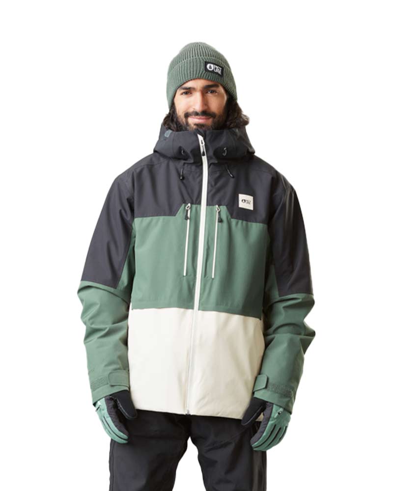 Picture Object Green Men's Snow Jacket