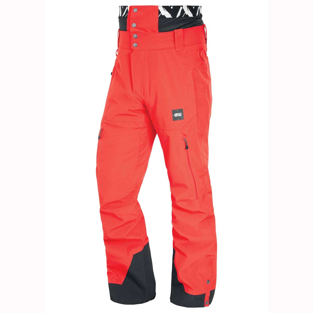 Picture Object Red Men's Snow Pants