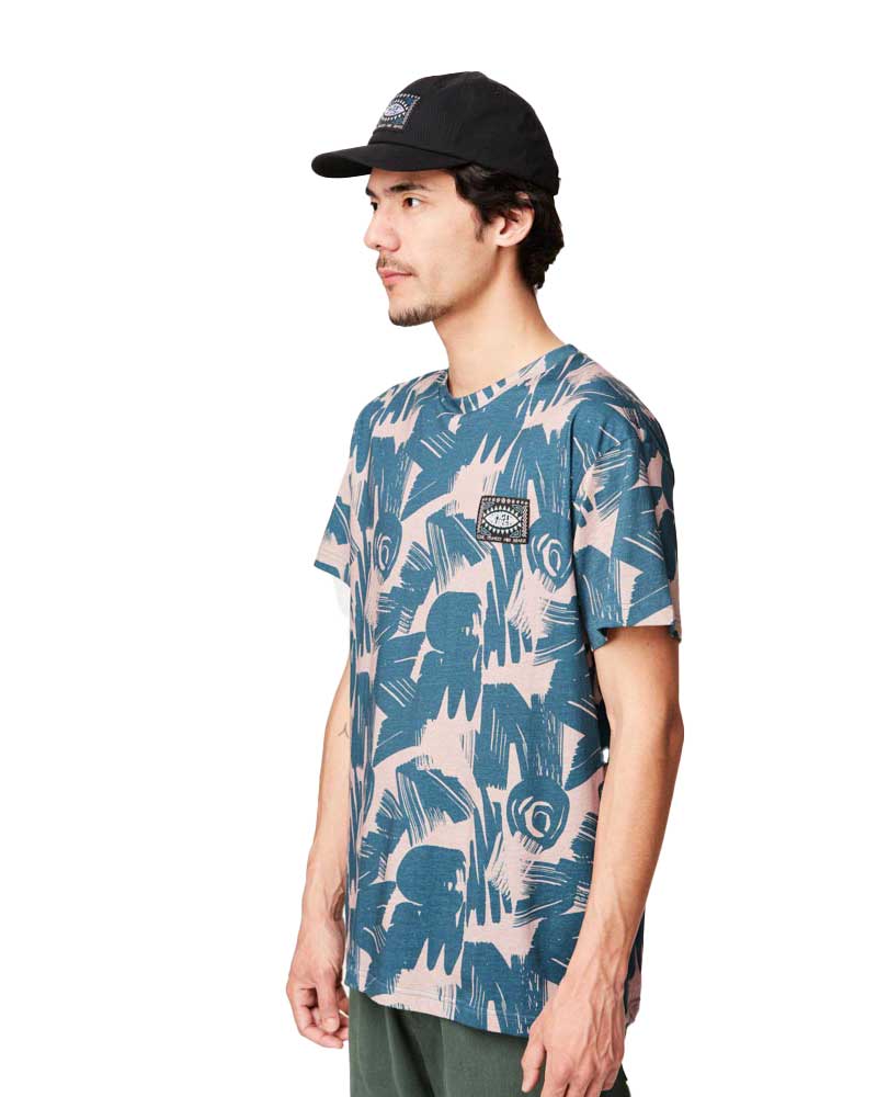 Picture Slab Pacific Coast Print Men's T-Shirt