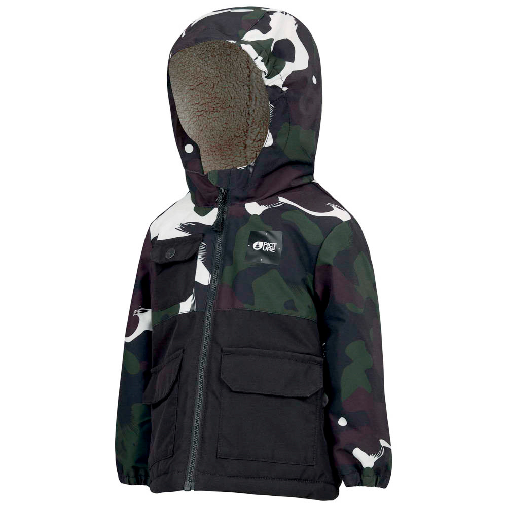 Picture Snowy Black Painter Youth Snow Jacket