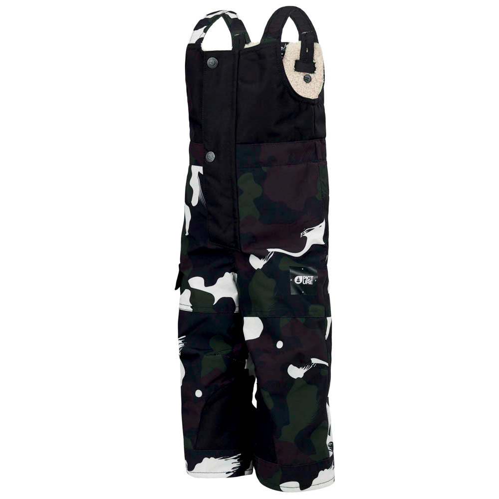 Picture Snowy Black Painter Youth Snow Pants