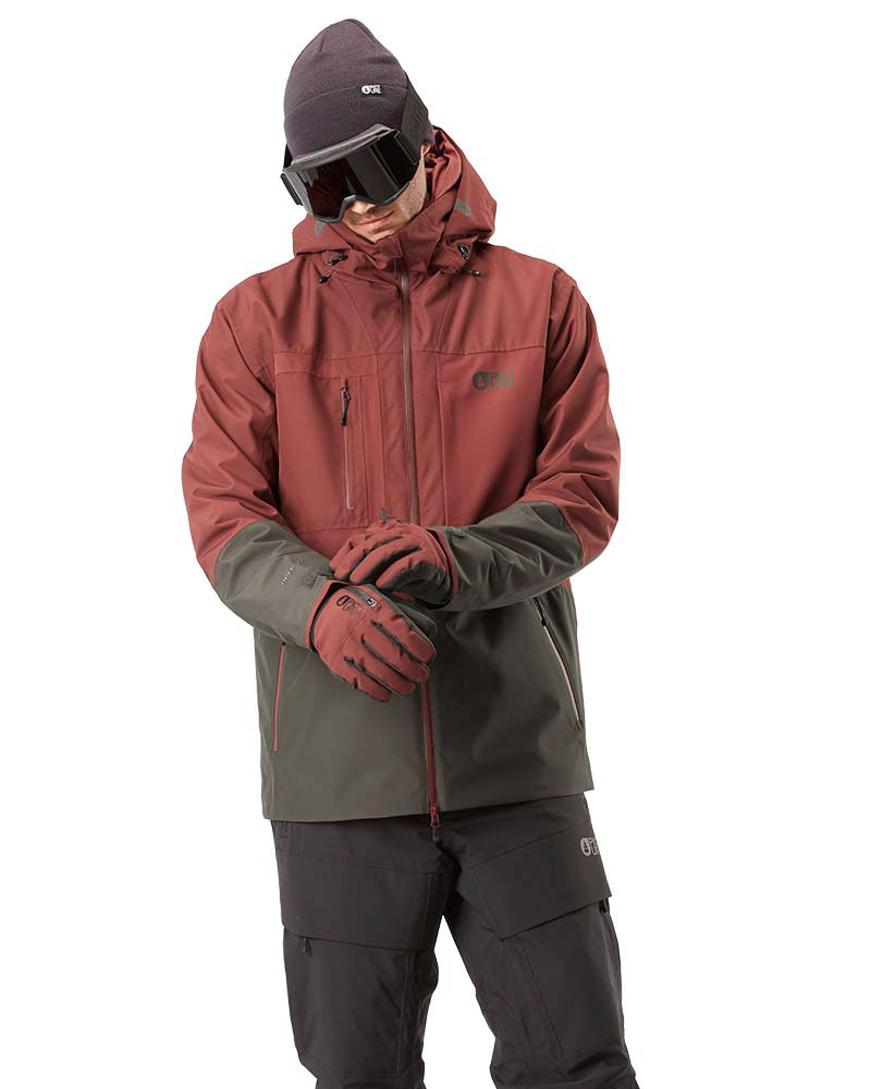 Picture Track Jkt Andorra-Raven Grey Men's Snow Jacket