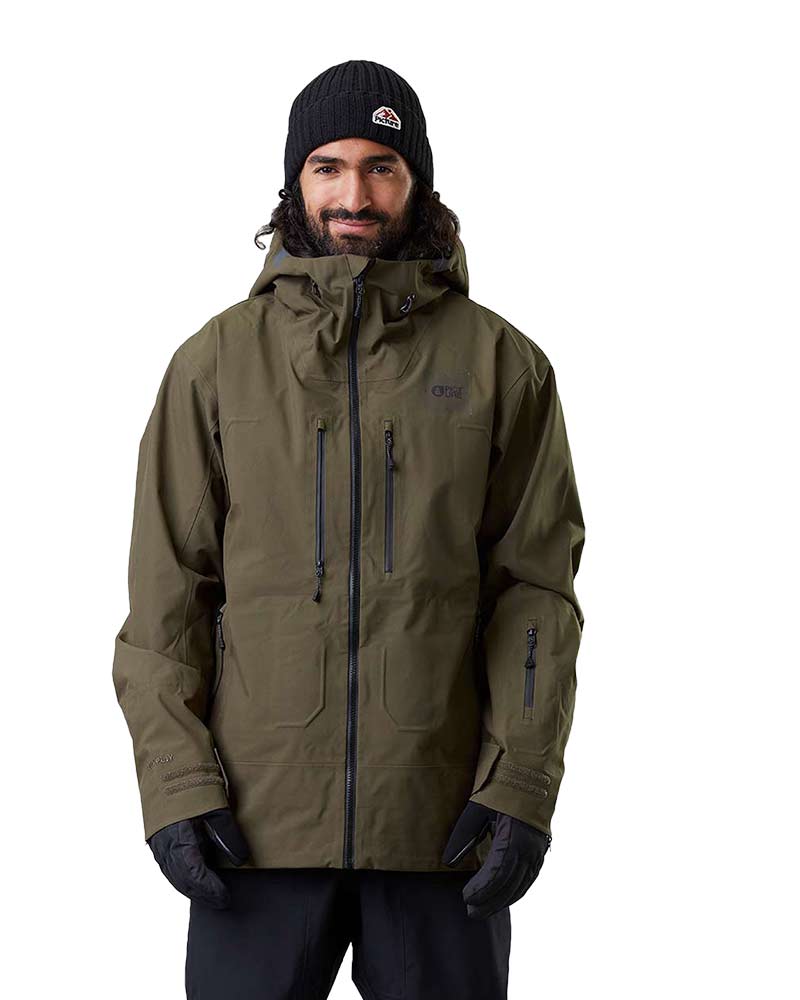 Picture Welcome 3L Dark Army Green Men's Snow Jacket