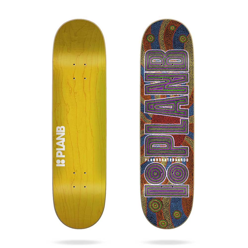 Plan B Aboriginal Skateboard Deck