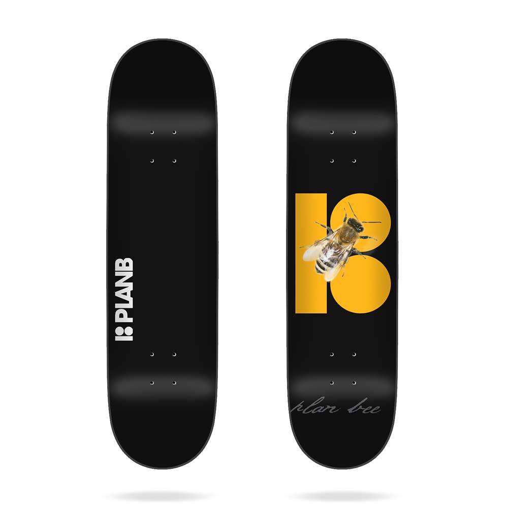 Plan B Bumble Black Skateboard Deck
