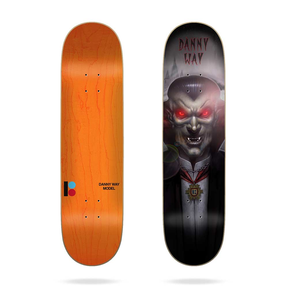 Plan B Dracula Danny 8.5'' Skateboard Deck