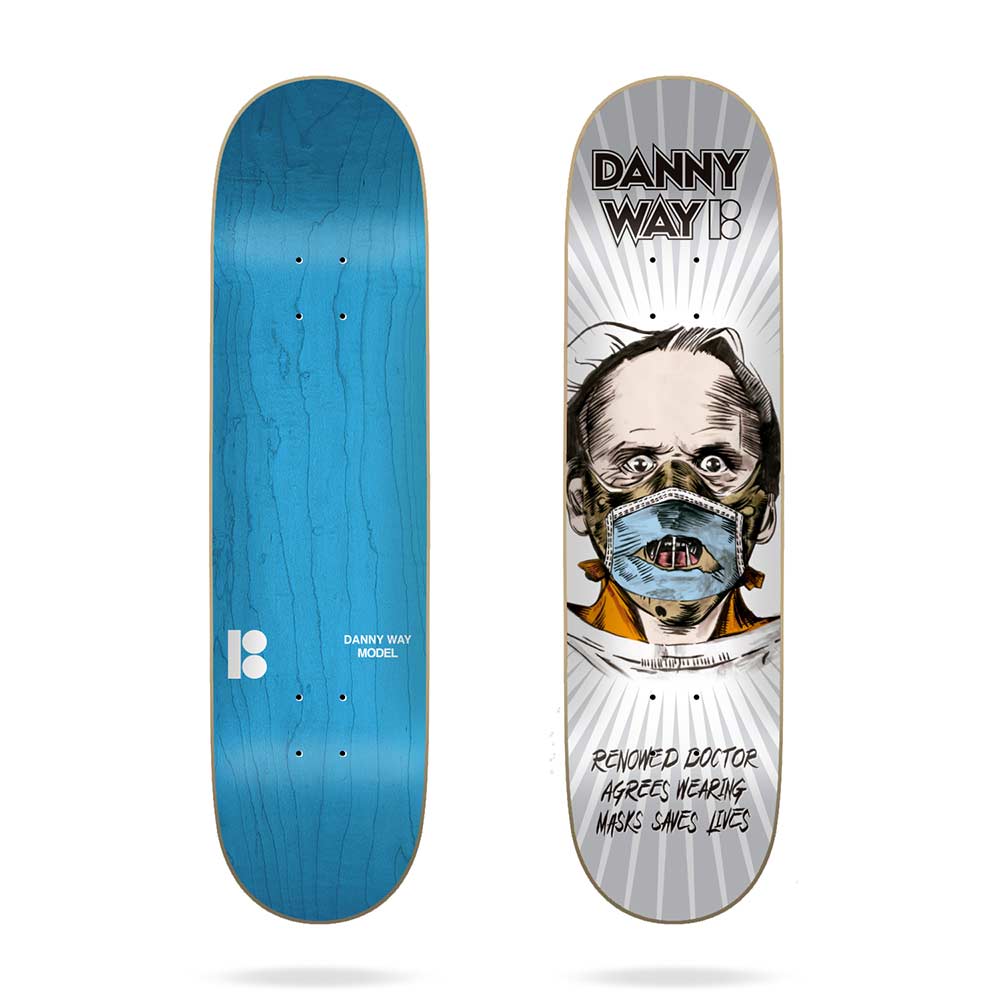 Plan B Mask Danny 8.5'' Skateboard Deck